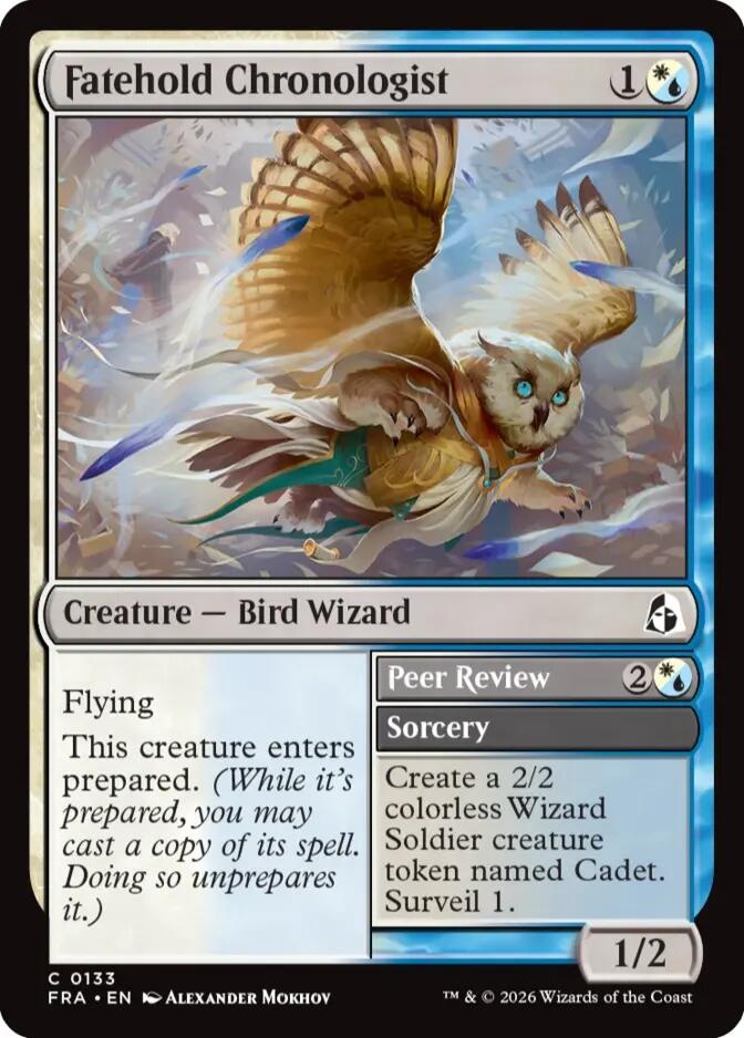 Fatehold Chronologist [Reality Fracture] Magic: The Gathering