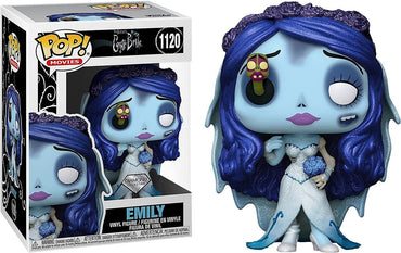 Corpse Bride Emily with Maggot Diamond Glitter POP! Vinyl FUNKO