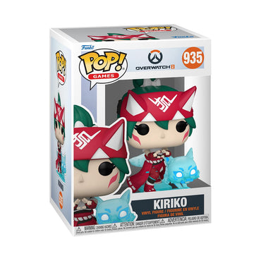 Funko POP! Games: Overwatch 2 - Kiriko - Overwatch - Collectable Vinyl Figure - Gift Idea - Official Merchandise - for Kids & Adults - Video Games Fans - Model Figure for Collectors FUNKO