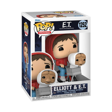 Funko POP! Movies: E.T. - Elliott with E.T. in Bike Basket FUNKO