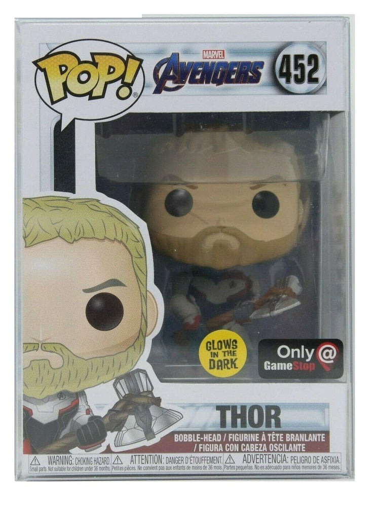 Funko Pop! Avengers Endgame Thor Quantum Realm Glow in The Dark Gamestop Exclusive FUNKO