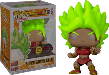 POP! Funko Animation : Dragonball Super - Super Saiyan Kale - Glow in The Dark Exclusive! FUNKO