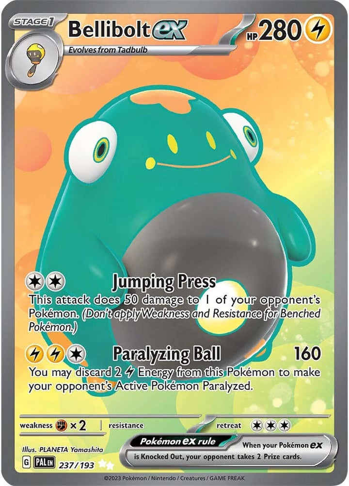 Bellibolt ex (237/193) [Scarlet & Violet: Paldea Evolved] Pokémon