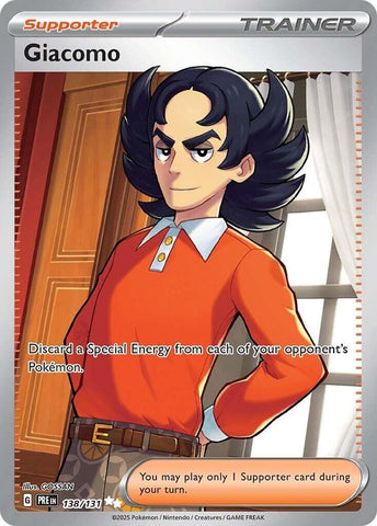 Giacomo (138/131) [Scarlet & Violet: Prismatic Evolutions] Pokémon