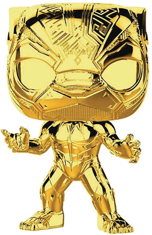 Funko Pop! Marvel: Studio's 10th Anniversary - Black Panther (Chrome) FUNKO