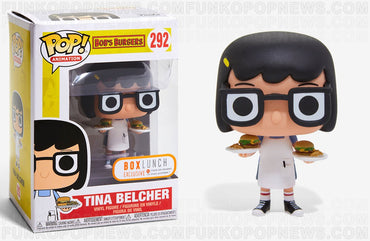 Funko Pop! Animation #292 Bob's Burgers Tina Belcher (Box Lunch Exclusive) FUNKO