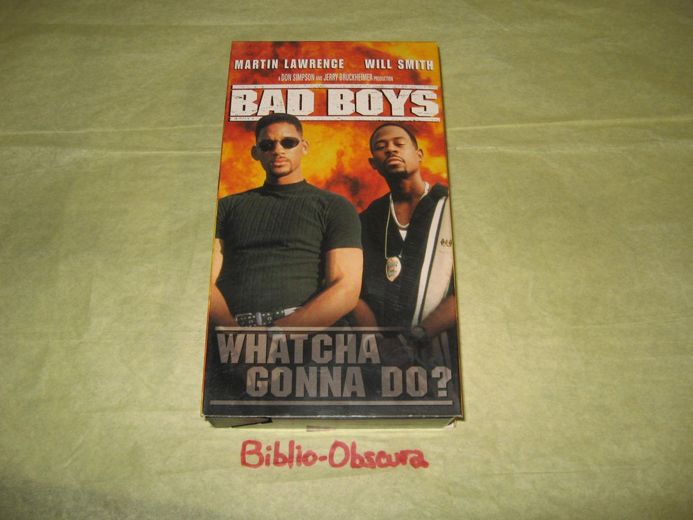 Bad Boys VHS