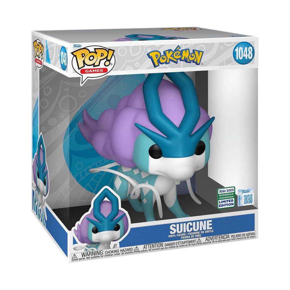 Funko POP! Jumbo: Pokemon - Suicune - Amazon Exclusive - 2025 WonderCon FUNKO
