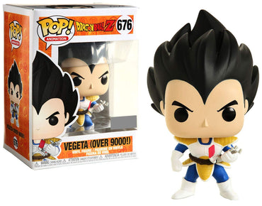 Funko Pop Dragon Ball Z Vegeta Over 9000! FUNKO
