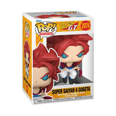 Funko Pop! Animation: Dragon Ball GT - Super Saiyan 4 Gogeta - 1/6 Odds for Rare Chase Variant - (Glow in The Dark) - Collectable Vinyl Figure - Gift Idea - Official Merchandise - Anime Fans FUNKO
