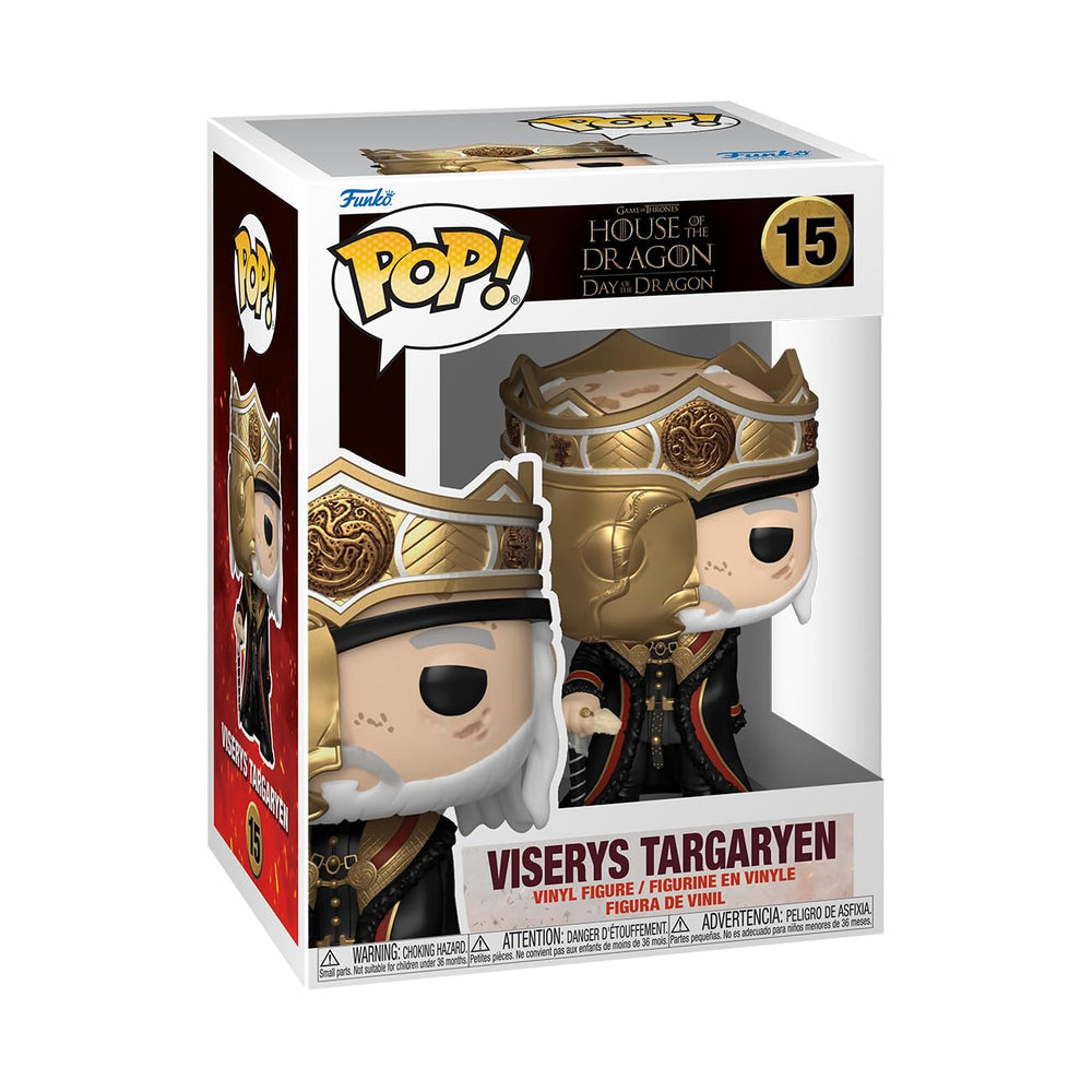 Funko POP! TV: House of the Dragon - Masked Viserys (1 in 6 Chase Chance) FUNKO