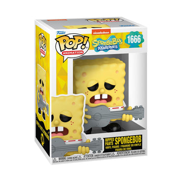 Funko POP! TV: Spongebob Squarepants 25th Anniversary - Spongebob Squarepants with Guitar - Collectable Vinyl Figure - Gift Idea - Official Merchandise - for Kids & Adults - TV Fans FUNKO