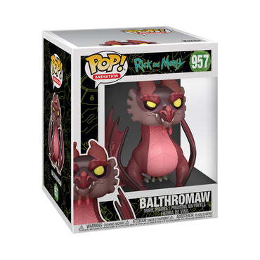 Funko POP Super: Rick & Morty - 6 Inch Balthromaw Collectible Vinyl Figure, Multicolor (55251) FUNKO