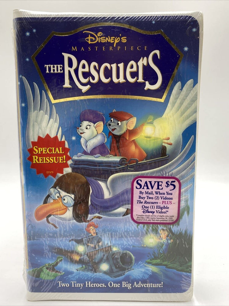 The Rescuers (Disney's Masterpiece) [VHS Tape] VHS