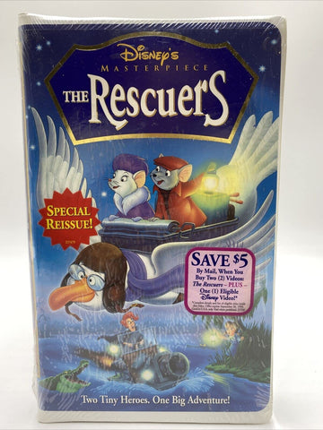 The Rescuers (Disney's Masterpiece) [VHS Tape] VHS