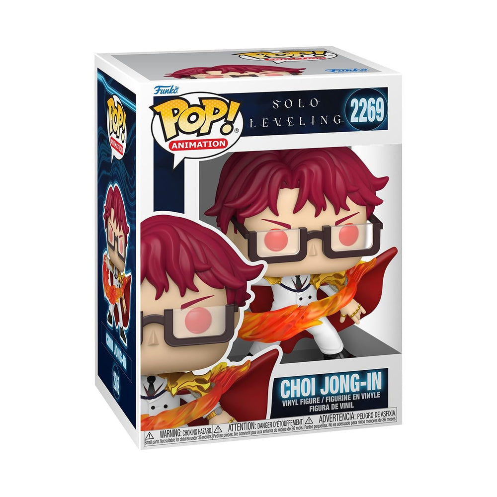 Funko Pop! Animation: Solo Leveling - Choi Jong-in - Collectable Vinyl Figure - Gift Idea - Official Merchandise - Toys for Kids & Adults - Anime Fans - Model Figure for Collectors and Display FUNKO