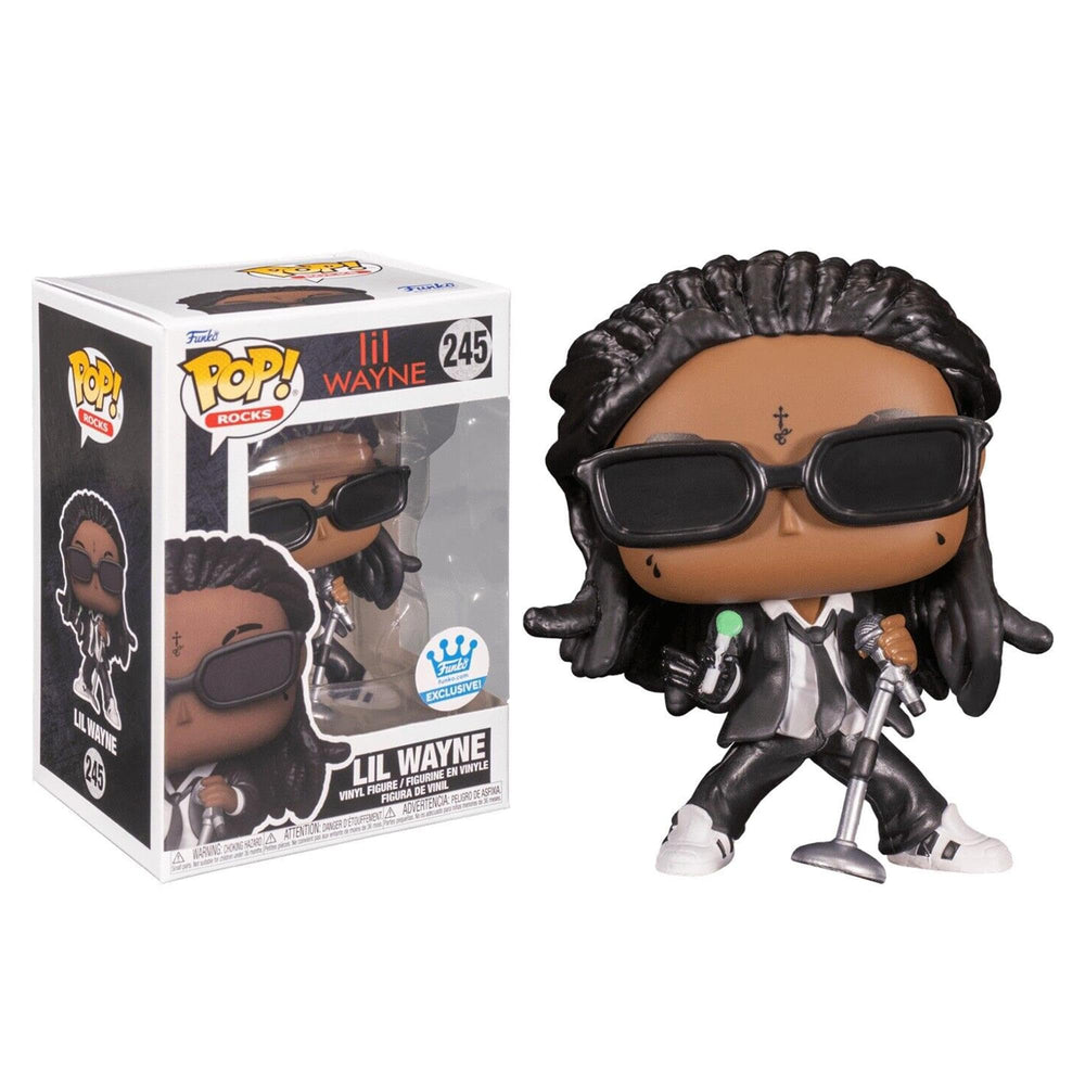 Funko Lil Wayne Pop! Rocks Vinyl Figure Lil Wayne with Lollipop Exclusive 9cm FUNKO