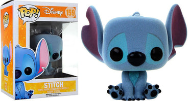 Funko Disney Lilo & Stitch Pop! Flocked Stitch Vinyl Figure Hot Topic Exclusive FUNKO