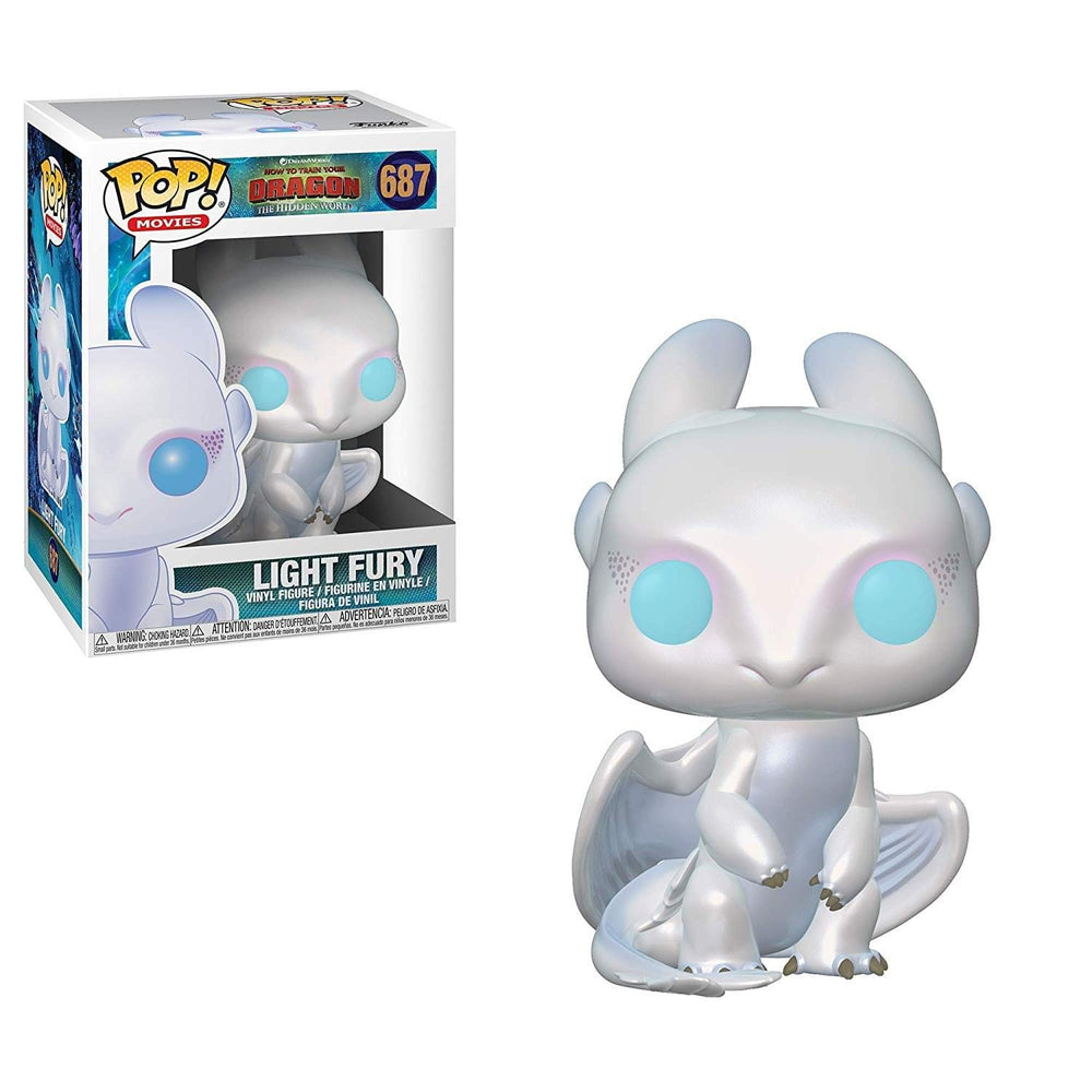 Funko Pop Movies: How to Train Your Dragon 3 - Light Fury - How to Train Your Dragon - Collectable Vinyl Figure - Gift Idea - Official Merchandise - Toys for Kids & Adults - Cartoon/Animation Fans FUNKO