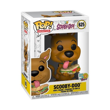 Funko Pop! Animation: Scooby Doo - Scooby Doo with Sandwich - Collectable Vinyl Figure - Gift Idea - Official Merchandise - Toys for Kids & Adults - Cartoon/Animation Fans FUNKO