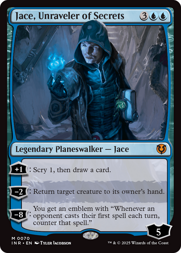 Jace, Unraveler of Secrets [Innistrad Remastered] Magic: The Gathering