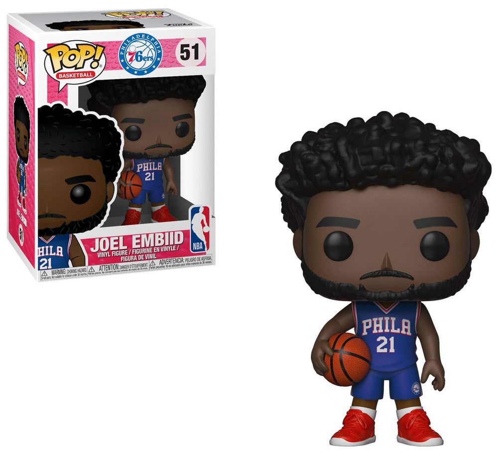 Funko POP! NBA: 76ers - Joel Embiid,Multi FUNKO