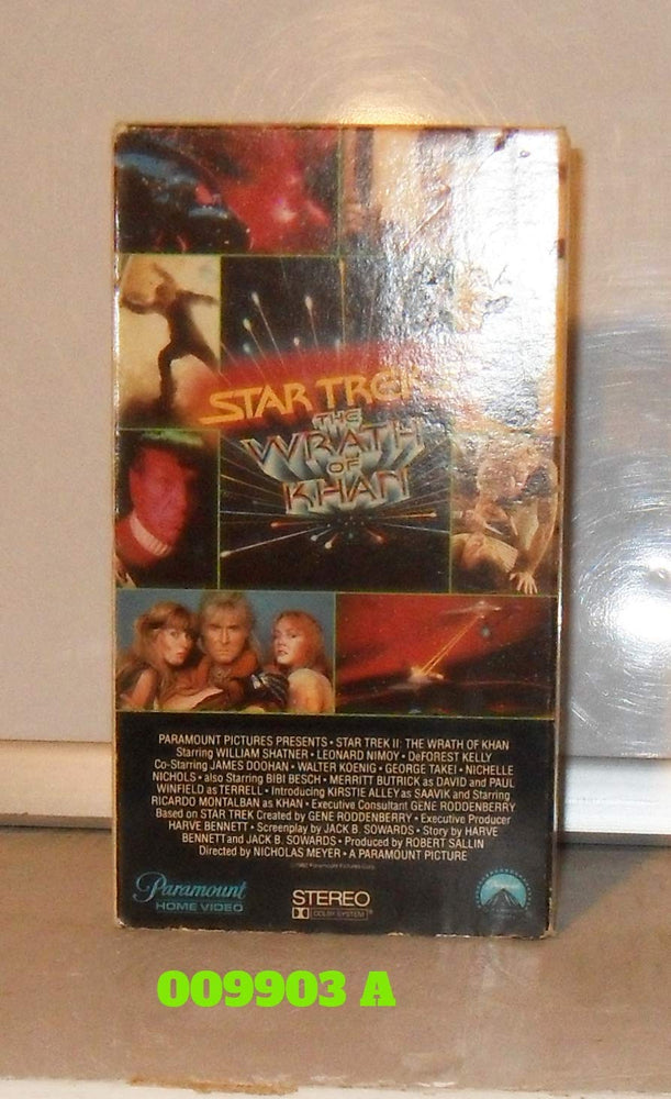 Star Trek II the Wrath of Khan [VHS] VHS