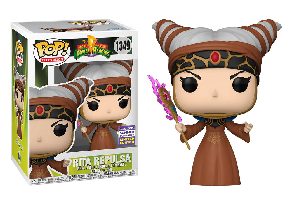 Funko Power Rangers Mighty Morphin POP! Television Rita Repulsa Exclusive Vinyl Figure #1349 FUNKO