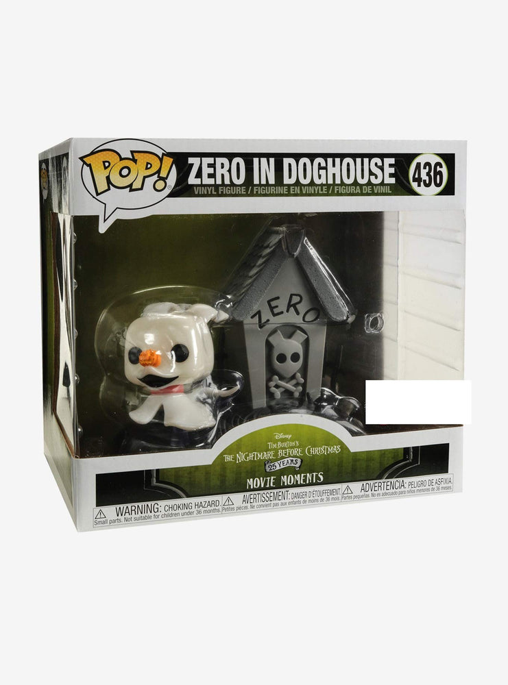 Funko POP! Movie Moments: Disney The Nightmare Before Christmas - Zero in Doghouse #436 - BoxLunch Exclusive! FUNKO