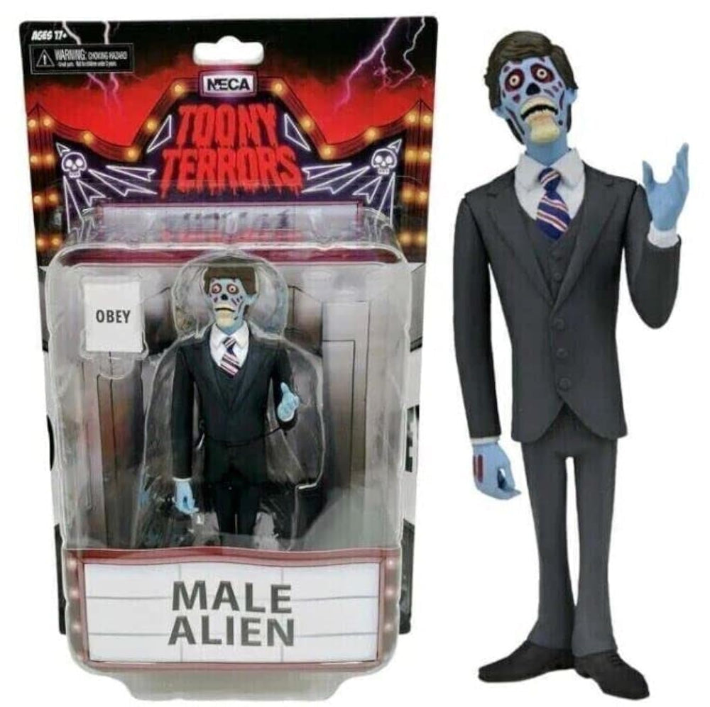 Alien (They Live) 6" NECA Toony Terrors Series 7 FIGURE