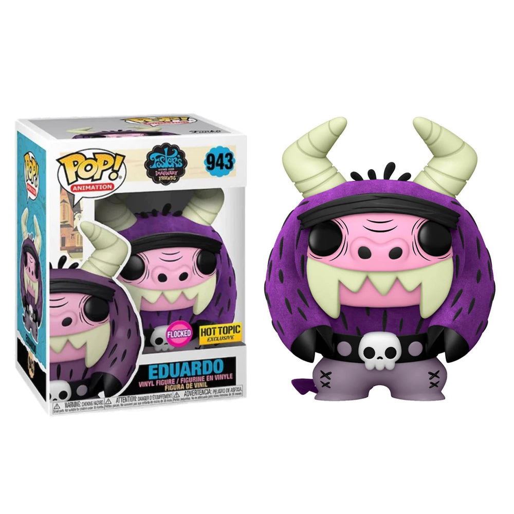 Funko Foster's Home for Imaginary Friends POP | Eduardo (Flocked) FUNKO