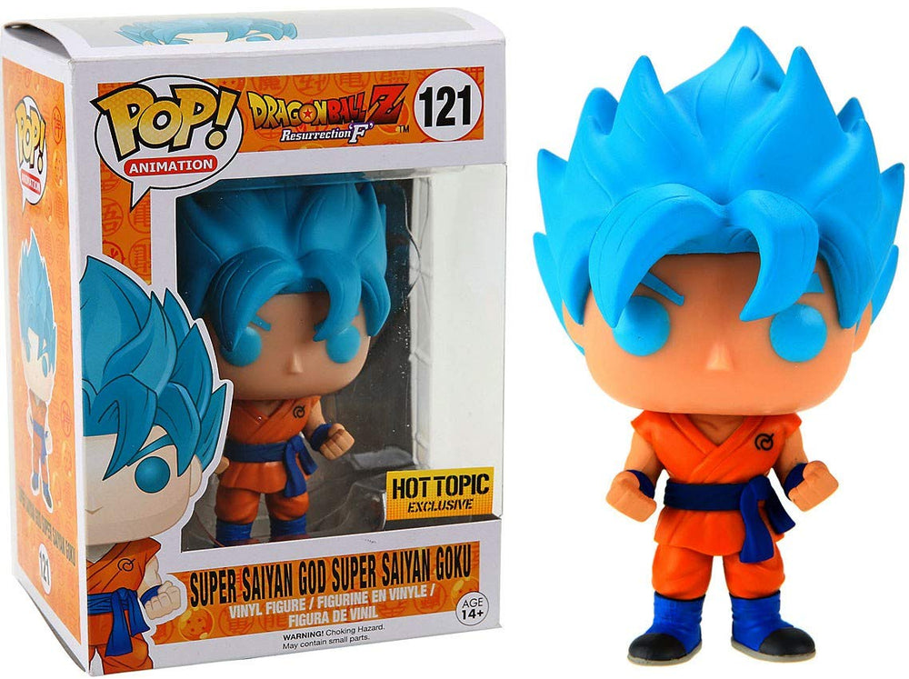 Funko Pop Dragon Ball Z: Super Saiyan God Super Saiyan Goku Collectible Figure, Multicolor FUNKO