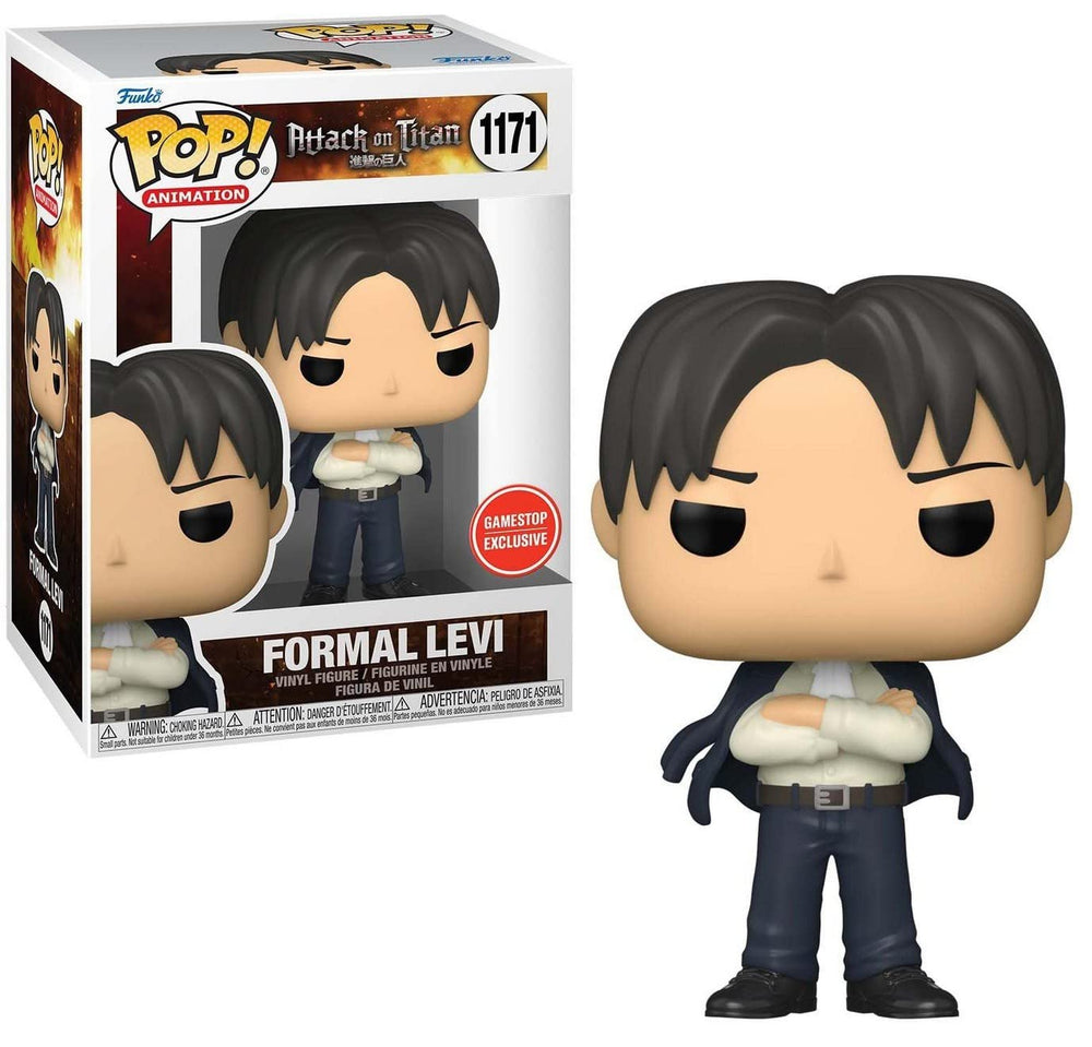 Attack on Titan Pop! Animation Vinyl Figure Formal Levi 9cm FUNKO