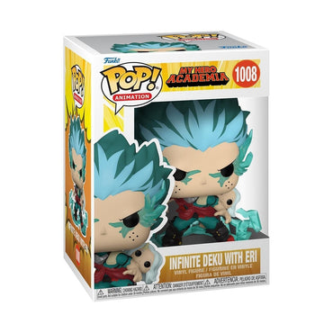 Funko POP! Animation: MHA - Infinite Deku with Eri - My Hero Academia - Collectible Vinyl Figure - Gift Idea - Official Merchandise - for Kids & Adults - Anime Fans - Model Figure for Collectors FUNKO