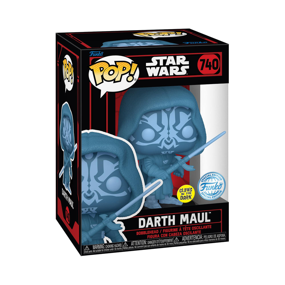 Funko Darth Maul GITD (Star Wars) Darkside Pop! Specialty Series Exclusive FUNKO