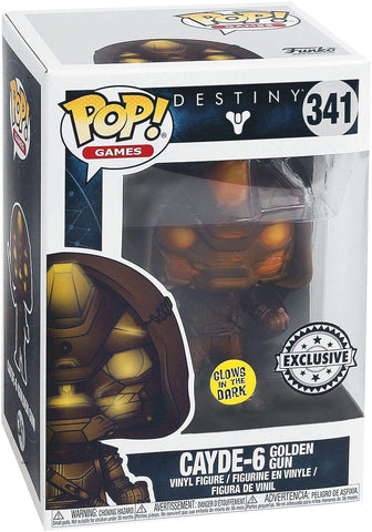 Pop Funko Destiny Cayde-6 with Golden Gun Exclusive Vinyl Figure FUNKO
