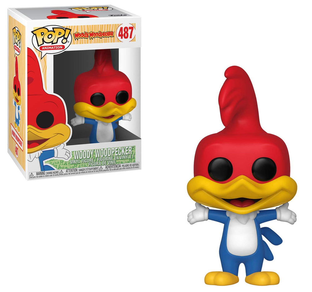 Funko Pop Animation: Woody Woodpecker - Woody (Styles May Vary) Collectible Figure, Multicolor FUNKO