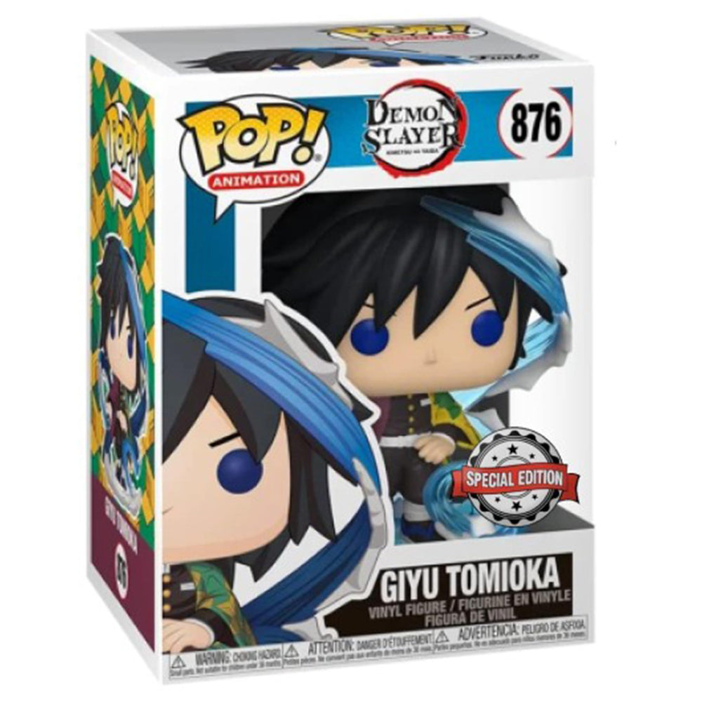 Funko Demon Slayer Giyu Tomioka Pop Figure (AAA Anime Exclusive) FUNKO