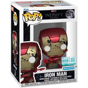 Funko Pop! Marvel #1571 Avengers The Infinity Saga Iron Man Mark 6 Exclusive Vinyl Figure FUNKO