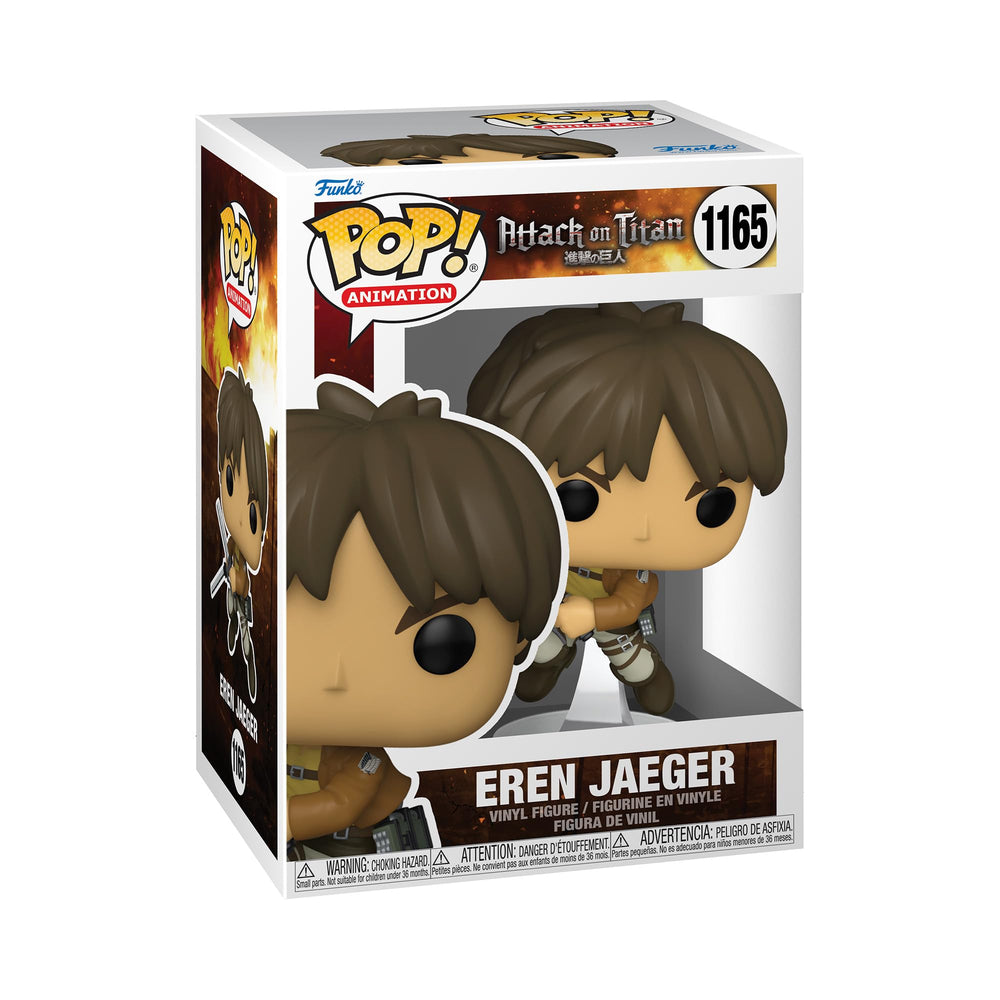 Funko POP Animation: Attack On Titans - Eren Yeager, Multicolor, 57980 FUNKO