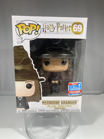 Harry Potter Funko POP Hermione with Sorting Hat Fall Convention FUNKO