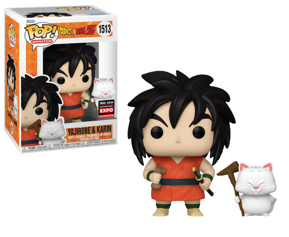 Funko Pop! Animation: Dragon Ball Z - Yajirobe and Karin (2024 Limited Edition Entertainment Expo Shared Exclusive) FUNKO