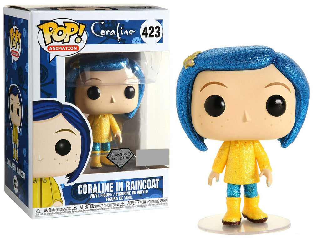 Funko Pop! Movies: Coraline - Coraline in Raincoat Diamond Edition (Exclusive) FUNKO