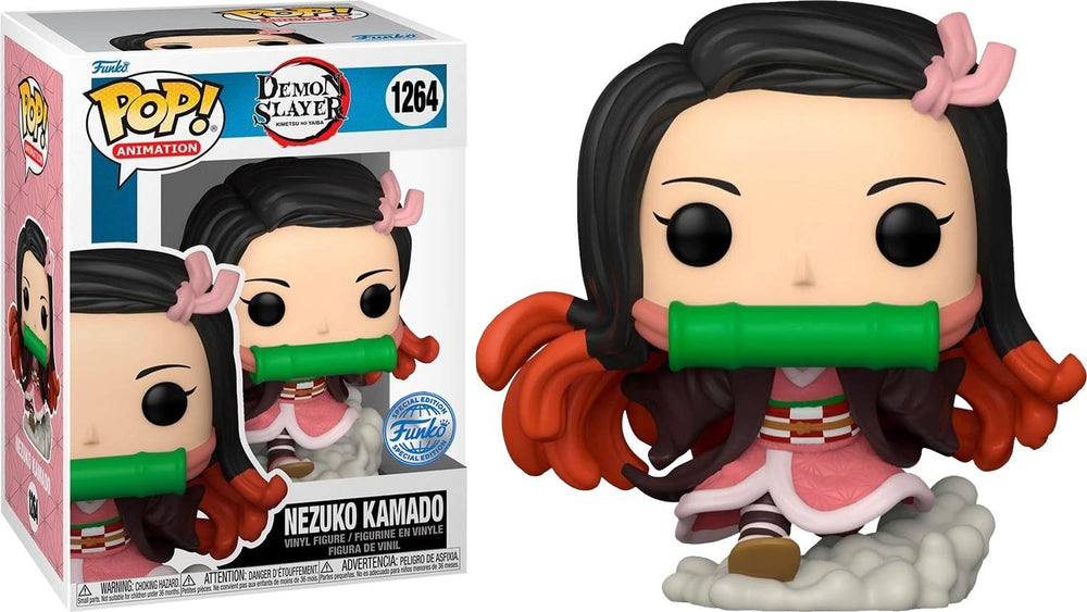 Funko Pop! Animation: Demon Slayer Kimetsu no Yaiba - Nezuko Kamado (Running) (Special Edition) #1264 Vinyl Figure FUNKO