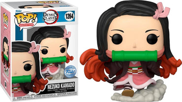 Funko Pop! Animation: Demon Slayer Kimetsu no Yaiba - Nezuko Kamado (Running) (Special Edition) #1264 Vinyl Figure FUNKO