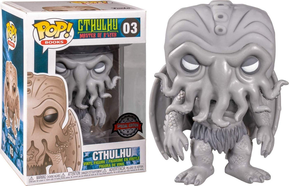 Funko Exclusive Cthulhu Pop! Vinyl - Black and White Cthulhu FUNKO