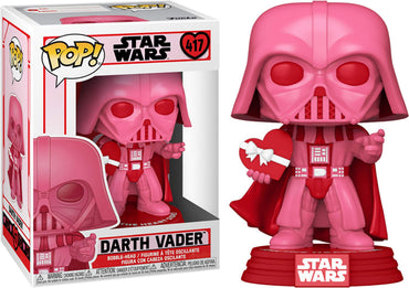 Funko POP Star Wars: Valentines - Vader with Heart, Multicolor, Standard FUNKO