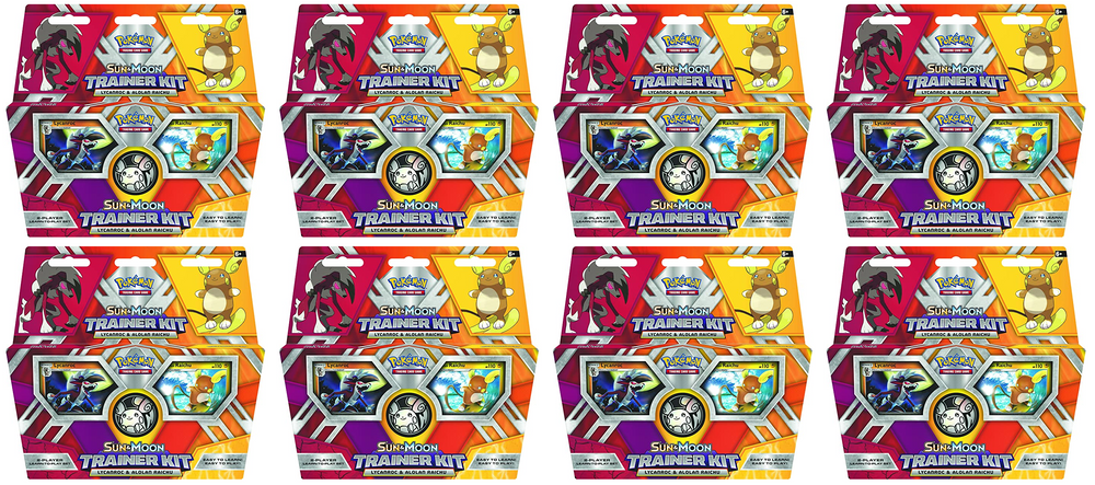 Sun & Moon - Trainer Kit Case (Lycanroc & Alolan Raichu) Pokémon