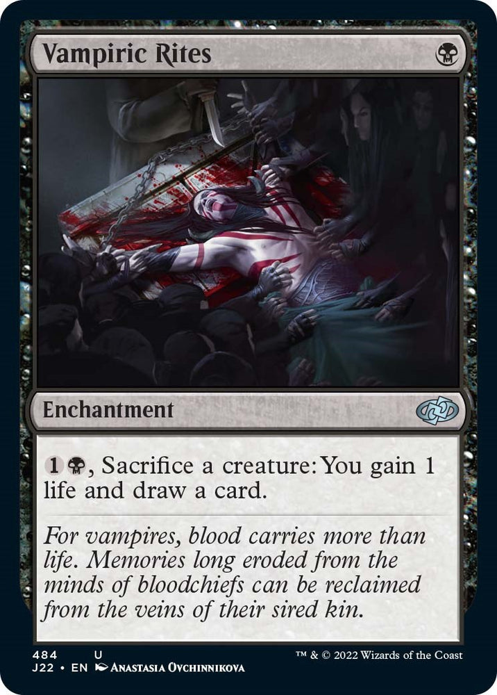 Vampiric Rites [Jumpstart 2022] Magic: The Gathering