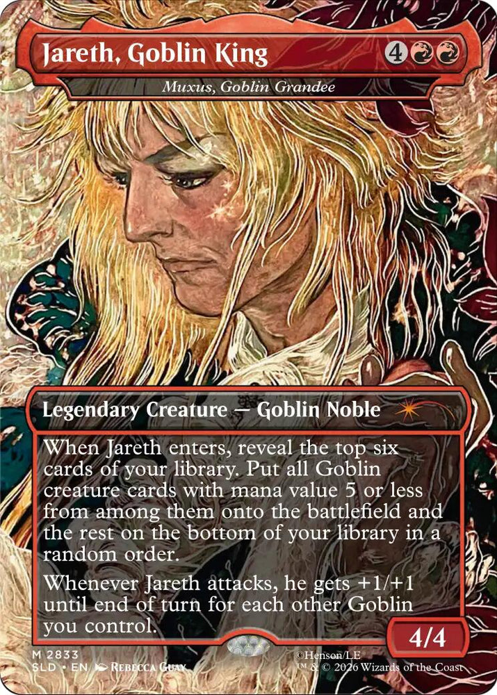 Jareth, Goblin King - Muxus, Goblin Grandee [Secret Lair Drop Series] Magic: The Gathering